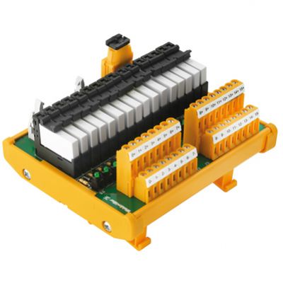 WEIDMULLER RSM-16DI 24VDC Z Moduł interfejsu z przekaźnikami, RSS, złącze sprężynowe, Złącze wtykowe zgodne z IEC60603-13 / DIN41651, Wtyczka 20-biegunowa, 24 V DC ± 10%, 13 mA, 1312010000 /1szt./ (1312010000)
