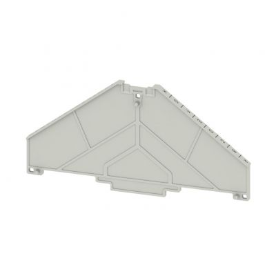 WEIDMULLER TW PRV8 H-A Płyta separacyjna (terminal), opis H-A, poziomo, 120 mm x 59.7 mm, szary 1314690000 /10szt./ (1314690000)