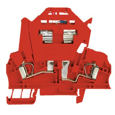 WEIDMULLER ZSI 2.5/LD 120AC RT Zacisk bezpiecznika, Złącze sprężynowe, element bezpiecznikowy, z LED, do poprzecznych złącz wtykowych, wolne z jednej strony, złącze sprężynowe, 2.5 1315850000 /50szt./ (1315850000)