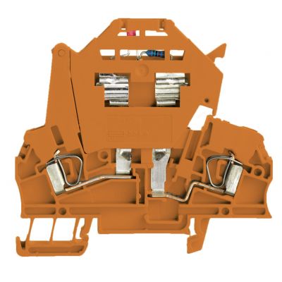 WEIDMULLER ZSI 2.5/LD 120AC OR Zacisk bezpiecznika, Złącze sprężynowe, element bezpiecznikowy, z LED, do poprzecznych złącz wtykowych, wolne z jednej strony, złącze sprężynowe, 2.5 1315890000 /50szt./ (1315890000)