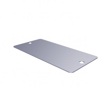 WEIDMULLER CC-M 30/60 2X3 ST Oznaczenie urządzenia, 60 mm, Stal nierdzewna mikro-wytrawiana 1.4301 (ST), srebrny 1327870000 /100szt./ (1327870000)