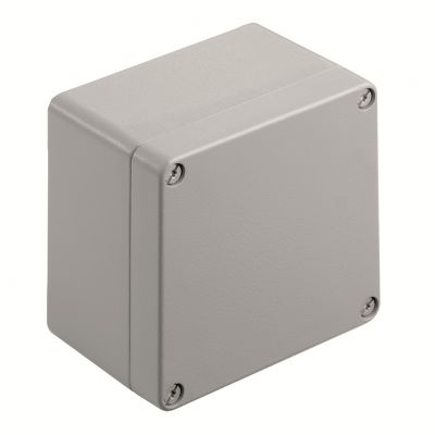 WEIDMULLER KLIPPON K41 EX RAL7001 Klippon K (pusta obudowa aluminiowa), Pusta obudowa, obudowa aluminiowa, Wysokość: 120 mm, Szerokość: 122 mm, Głębokość: 81 mm, Materiał: aluminium Al 1329710000 /1sz (1329710000)