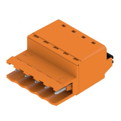 WEIDMULLER SLF 5.08/05/180 SN OR BX Wtyk PCB (złącze wiązki), 5.08 mm, Liczba biegunów: 5, PUSH IN, złącze sprężynowe 1335360000 /72szt./ (1335360000)