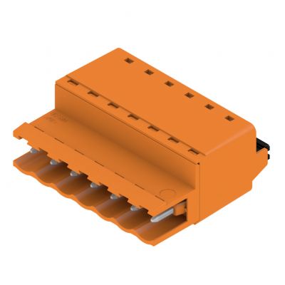 WEIDMULLER SLF 5.08/07/180 SN OR BX Wtyk PCB (złącze wiązki), 5.08 mm, Liczba biegunów: 7, PUSH IN, złącze sprężynowe 1335380000 /48szt./ (1335380000)