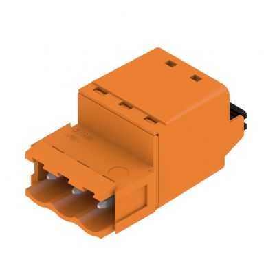 WEIDMULLER SLF 5.08/03/180B SN OR BX Wtyk PCB (złącze wiązki), 5.08 mm, Liczba biegunów: 3, PUSH IN, złącze sprężynowe 1335450000 /108szt./ (1335450000)