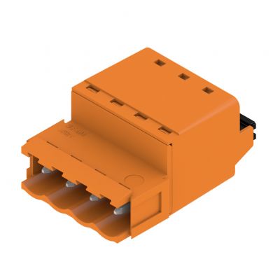 WEIDMULLER SLF 5.08/04/180B SN OR BX Wtyk PCB (złącze wiązki), 5.08 mm, Liczba biegunów: 4, PUSH IN, złącze sprężynowe 1335460000 /78szt./ (1335460000)