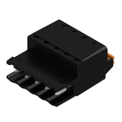 WEIDMULLER SLF 5.08/05/180 SN BK BX Wtyk PCB (złącze wiązki), 5.08 mm, Liczba biegunów: 5, PUSH IN, złącze sprężynowe 1335610000 /72szt./ (1335610000)