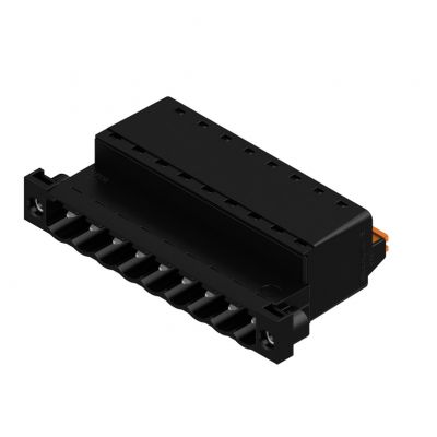 WEIDMULLER SLF 5.08/09/180F SN BK BX Wtyk PCB (złącze wiązki), 5.08 mm, Liczba biegunów: 9, PUSH IN, Złącze sprężynowe 1336240000 /30szt./ (1336240000)