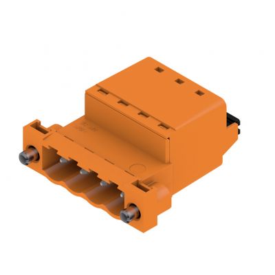 WEIDMULLER SLF 5.08/04/180FI SN OR BX Wtyk PCB (złącze wiązki), 5.08 mm, Liczba biegunów: 4, PUSH IN, Złącze sprężynowe 1336420000 /60szt./ (1336420000)