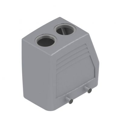 WEIDMULLER HDC 24D TOBU 2M20G Obudowa (złącza przemysłowe), Wpust kablowy od g&oacute;ry, Korpus wtyczki, Zatrzask mocujący boczny u dołu, Wielkość konstrukcyjna: 4, IP65, IP65 (po 1336600000 /1szt./ (1336600000)