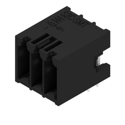 WEIDMULLER S2C-SMT 3.50/06/90G 3.2SN BK RL Wtyki PCB (złącza płyty), 3.50 mm, Liczba biegunów: 6, kąt odejścia: 90° 1359470000 /235szt./ (1359470000)