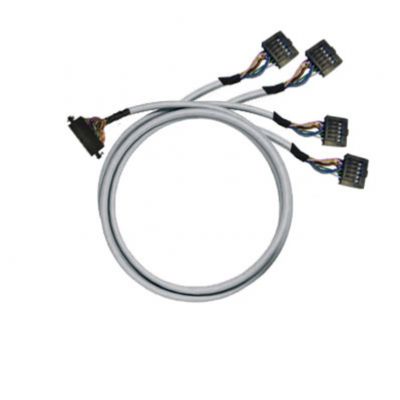 WEIDMULLER PAC-S300-HE10-V2-6M Przewód PLC, Sygnały cyfrowe, 10 biegunów, Kabel LiYY, 6 m, 0.25 mm² 1363380060 /1szt./ (1363380060)