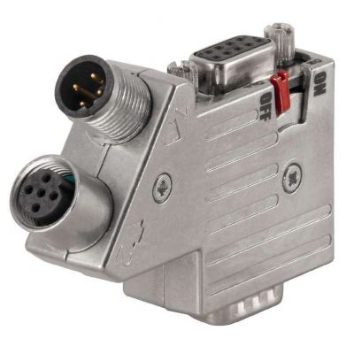 WEIDMULLER PB-DP SUB-D M12 35 T PS Złącze D-Sub, kąt odejścia: 35° 1368790000 /1szt./ (1368790000)