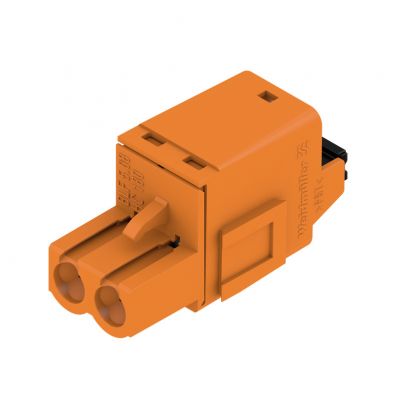 WEIDMULLER BLF 5.08HC/02/180B SN OR BX Wtyk PCB (złącze wiązki), 5.08 mm, Liczba biegunów: 2, PUSH IN, złącze sprężynowe 1368810000 /150szt./ (1368810000)