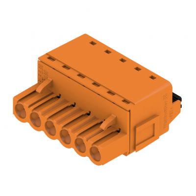 WEIDMULLER BLF 5.08HC/06/180B SN OR BX Wtyk PCB (złącze wiązki), 5.08 mm, Liczba biegunów: 6, PUSH IN, złącze sprężynowe 1368850000 /54szt./ (1368850000)
