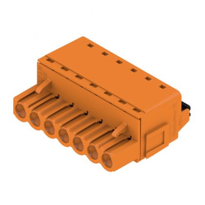 WEIDMULLER BLF 5.08HC/07/180B SN OR BX Wtyk PCB (złącze wiązki), 5.08 mm, Liczba biegunów: 7, PUSH IN, złącze sprężynowe 1368860000 /48szt./ (1368860000)