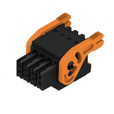 WEIDMULLER B2CF 3.50/08/180LH SN BK BX Wtyk PCB (złącze wiązki), 3.50 mm, Liczba biegunów: 8, PUSH IN, złącze sprężynowe 1375730000 /90szt./ (1375730000)