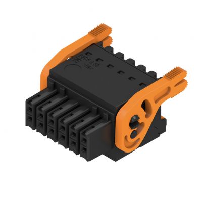 WEIDMULLER B2CF 3.50/12/180LH SN BK BX Wtyk PCB (złącze wiązki), 3.50 mm, Liczba biegunów: 12, PUSH IN, złącze sprężynowe 1375750000 /66szt./ (1375750000)