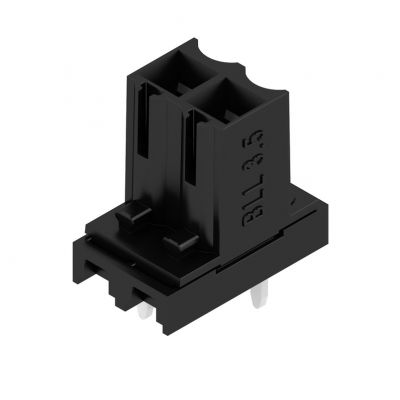 WEIDMULLER BLL 3.50/02/180 3.2SN BK TU Wtyki PCB (złącza płyty), listwa z gniazdami, 3.50 mm, Liczba biegunów: 2, kąt odejścia: 180° 1376240000 /75szt./ (1376240000)