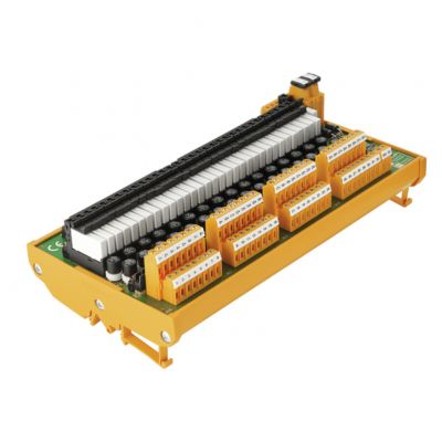 WEIDMULLER TBY-ADV151-24-PS-2KB-S Moduł interfejsu z przekaźnikami, RSS, LP2N 5.08mm, złącze śrubowe, 2 x AKB (50P), Wtyczka 50-biegunowa, 24 V DC ± 10%, 7 mA (bezpiecznik włączony) / 1384330000 /1szt (1384330000)
