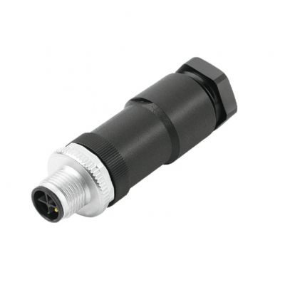 WEIDMULLER SAIS-3+PE/11-S-COD Wtyczka okrągła (możliwość dostosowania), złącze męskie, proste, złącze śrubowe, M12, 0.5 mm², 1.5 mm², 8 - 10 mm, Liczba biegunów: 4, Przyłącze ekran 1391990000 /1szt./ (1391990000)