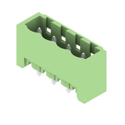 WEIDMULLER SL 5.08HC/04/180G 3.2SN GN BX Wtyki PCB (złącza płyty), 5.08 mm, Liczba biegunów: 4, kąt odejścia: 180° 1397370000 /100szt./ (1397370000)