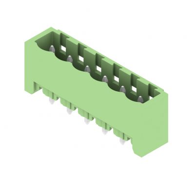 WEIDMULLER SL 5.08HC/06/180G 3.2SN GN BX Wtyki PCB (złącza płyty), 5.08 mm, Liczba biegunów: 6, kąt odejścia: 180° 1397390000 /50szt./ (1397390000)