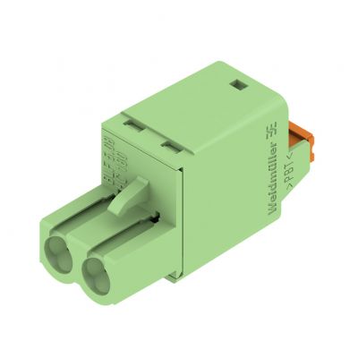 WEIDMULLER BLF 5.08HC/02/180 SN GN BX Wtyk PCB (złącze wiązki), 5.08 mm, Liczba biegunów: 2, PUSH IN, złącze sprężynowe 1401440000 /180szt./ (1401440000)