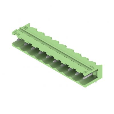 WEIDMULLER SL 5.08HC/10/90 3.2SN GN BX Wtyki PCB (złącza płyty), 5.08 mm, Liczba biegunów: 10, kąt odejścia: 90° 1401710000 /50szt./ (1401710000)