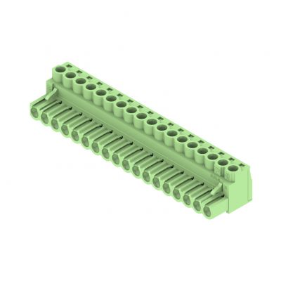 WEIDMULLER BLZP 5.08HC/18/180 SN GN BX Wtyk PCB (złącze wiązki), 5.08 mm, Liczba biegunów: 18, Przyłącze z jarzmem 1410330000 /18szt./ (1410330000)