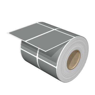 WEIDMULLER THM FS 76.2/50.8 SI Oznaczenie urządzenia, samoprzylepny, 76.2 mm, poliester, srebrny 1415650000 /1szt./ (1415650000)