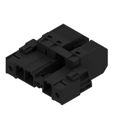 WEIDMULLER SVF 7.62HP/03/180SFMF2 SN BK BX Wtyk PCB (złącze wiązki), 7.62 mm, Liczba biegunów: 3, PUSH IN 1427230000 /30szt./ (1427230000)