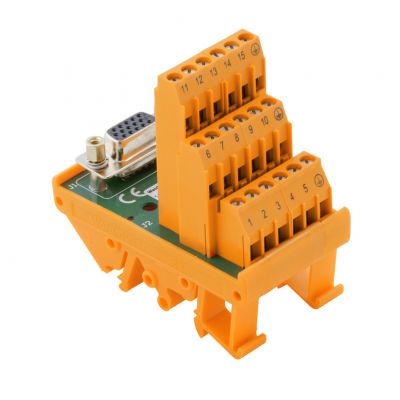 WEIDMULLER RS SD62M HD UNC4.40 S Moduł interfejsu z terminalem, złączem, Złącza wtykowe SUB-D o dużej gęstości, Wtyk 62-biegunowy, LL3R 5.08 mm, złącze śrubowe 1428120000 /1szt./ (1428120000)