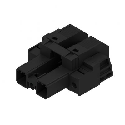 WEIDMULLER SVF 7.62HP/02/180SFBMF2 SN BK BX Wtyk PCB (złącze wiązki), 7.62 mm, Liczba biegunów: 2, PUSH IN 1429920000 /40szt./ (1429920000)