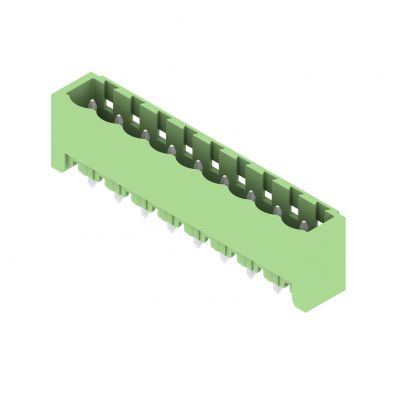 WEIDMULLER SL 5.08HC/09/180G 3.2SN GN BX Wtyki PCB (złącza płyty), 5.08 mm, Liczba biegunów: 9, kąt odejścia: 180° 1440110000 /50szt./ (1440110000)