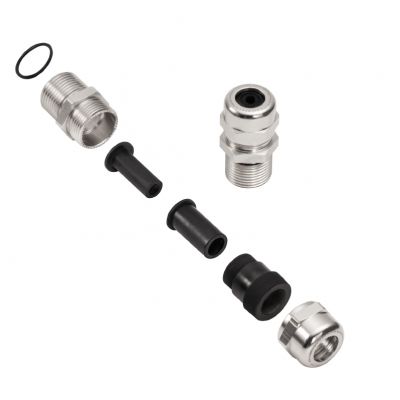 WEIDMULLER VG M40 EXE MS Iskrobezpieczna dławnica kablowa (metal), M 40, 18 mm, OD min. 22 - OD max. 32 mm, IP66, IP68, mosiądz, niklowany 1460090000 /10szt./ (1460090000)