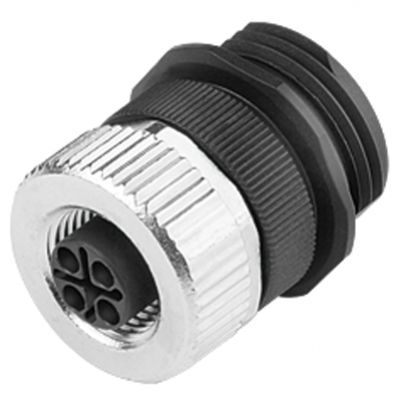 WEIDMULLER SAIB-WDF-3+PE-M20-S-COD Adapter czujnik-siłownik, Liczba biegunów: 4, kodowanie: S, M12, 630 V 1460300000 /1szt./ (1460300000)