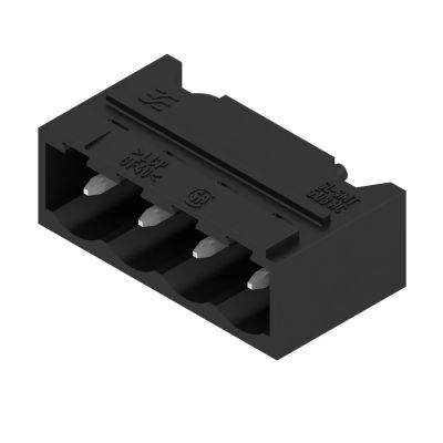 WEIDMULLER SL-SMT 5.08HC/04/90G 3.2SN BK RL Wtyki PCB (złącza płyty), 5.08 mm, Liczba biegunów: 4, kąt odejścia: 90° 1469660000 /350szt./ (1469660000)