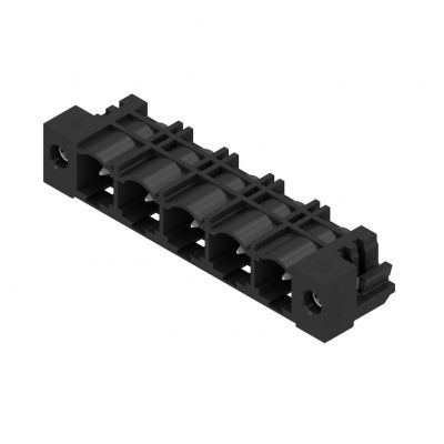 WEIDMULLER SL 7.62HP/05/270LF 3.2SN BK BX Wtyki PCB (złącza płyty), 7.62 mm, Liczba biegunów: 5, kąt odejścia: 270° 1472390000 /50szt./ (1472390000)