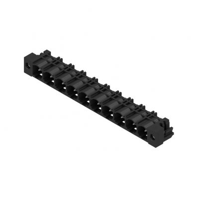 WEIDMULLER SL 7.62HP/10/270LF 3.2SN BK BX Wtyki PCB (złącza płyty), 7.62 mm, Liczba biegunów: 10, kąt odejścia: 270° 1472450000 /50szt./ (1472450000)