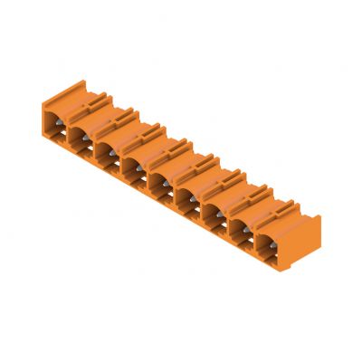 WEIDMULLER SL 7.62HP/09/270G 3.2SN OR BX Wtyki PCB (złącza płyty), 7.62 mm, Liczba biegunów: 9, kąt odejścia: 270° 1472560000 /50szt./ (1472560000)