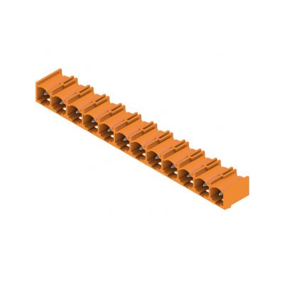 WEIDMULLER SL 7.62HP/12/270G 3.2SN OR BX Wtyki PCB (złącza płyty), 7.62 mm, Liczba biegunów: 12, kąt odejścia: 270° 1472590000 /50szt./ (1472590000)