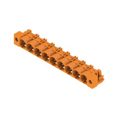 WEIDMULLER SL 7.62HP/09/270LF 3.2SN OR BX Wtyki PCB (złącza płyty), 7.62 mm, Liczba biegunów: 9, kąt odejścia: 270° 1472680000 /50szt./ (1472680000)