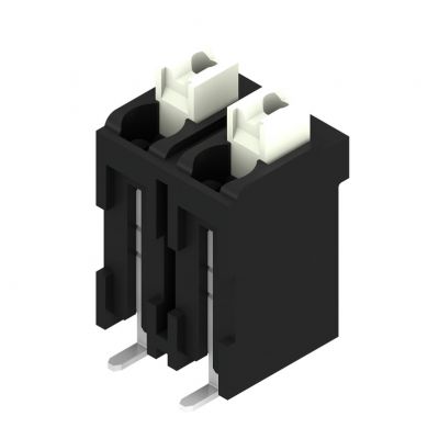 WEIDMULLER LSF-SMD 5.00/02/180 SN BK RL Zacisk płytki drukowanej, 5.00 mm, Liczba biegunów: 2, Kierunek odejścia przewodu: 180°, PUSH IN 1473560000 /235szt./ (1473560000)