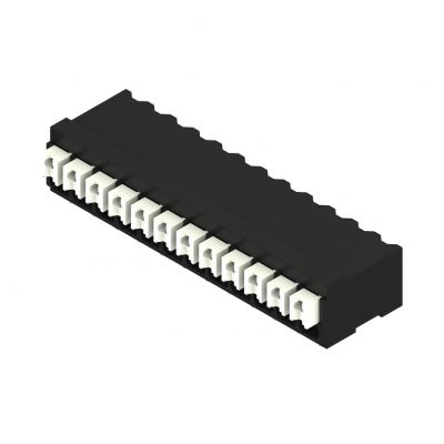 WEIDMULLER LSF-SMD 3.50/12/90 SN BK RL Zacisk płytki drukowanej, 3.50 mm, Liczba biegunów: 12, Kierunek odejścia przewodu: 90°, PUSH IN 1473650000 /320szt./ (1473650000)