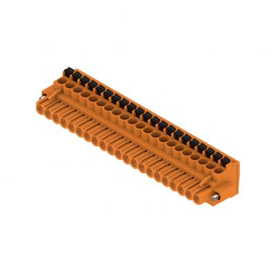 WEIDMULLER BLF 5.08HC/21/90F SN OR BX Wtyk PCB (złącze wiązki), 5.08 mm, Liczba biegunów: 21, PUSH IN, Złącze sprężynowe 1477230000 /12szt./ (1477230000)