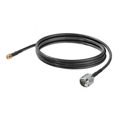 WEIDMULLER IE-CC-NM-SMAM-4M Kabel antenowy, Złącze 1:, Złącze męskie typu N, Złącze 2:, Wtyczka SMA, Długość: 4 m 1491190000 /1szt./ (1491190000)