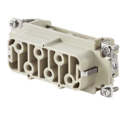 WEIDMULLER HDC HSB 6 FS Wkład styku (złącza przemysłowe), złącze żeńskie, 400 V, 35 A, Liczba biegunów: 6, złącze śrubowe, Wielkość konstrukcyjna: 6 1498900000 /1szt./ (1498900000)