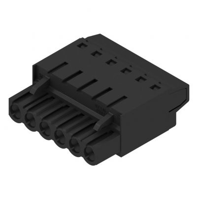 WEIDMULLER BLT 5.08HC/06/180 SN BK BX Wtyk PCB (złącze wiązki), 5.08 mm, Liczba biegunów: 6, Przylącze TOP 1499910000 /60szt./ (1499910000)