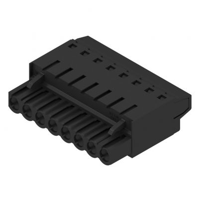 WEIDMULLER BLT 5.08HC/08/180 SN BK BX Wtyk PCB (złącze wiązki), 5.08 mm, Liczba biegunów: 8, Przylącze TOP 1500110000 /42szt./ (1500110000)
